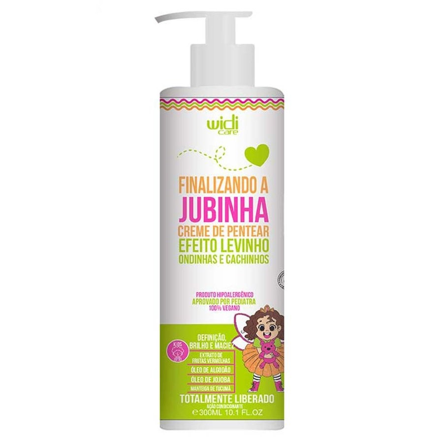 Widi Care Finalizando a Jubinha Creme de Pentear Efeito Levinho - WD - 300 ml
