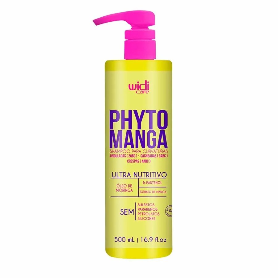 Widi Care Phytomanga Shampoo para Curvaturas - WD - 500 ml