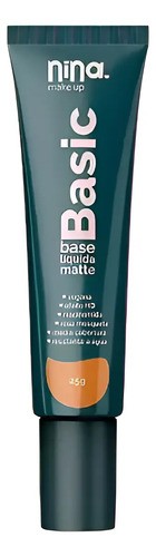Nina Nina Base Liq. Matte Basic Cor 04 Único
