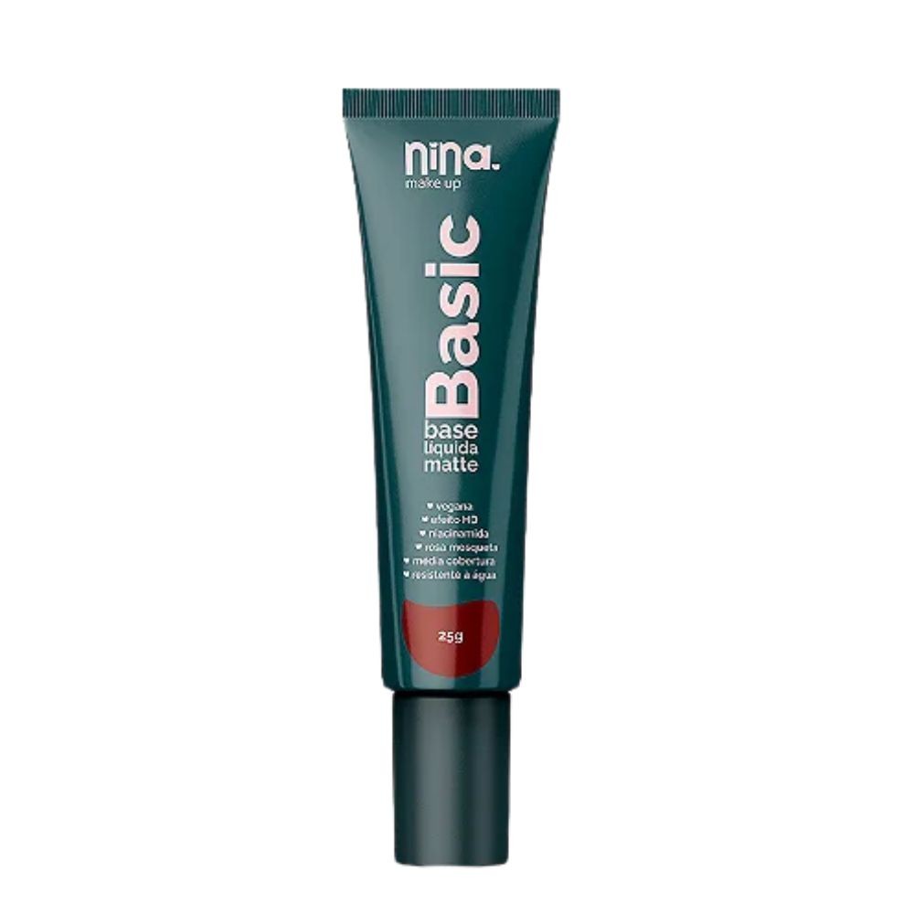 Nina Nina Base Liq. Matte Basic Cor 11 Único