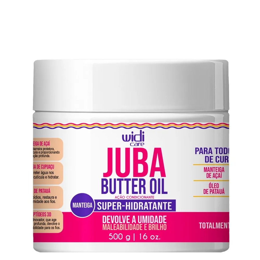 Widi Care Juba Butter Oil Super Hidratante Acao 500g Widi Único