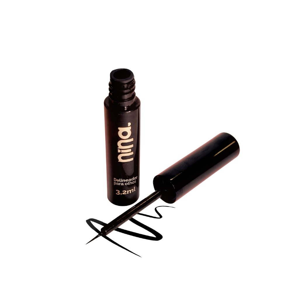 Nina Nina Delineador Liq. Carbon Black Único