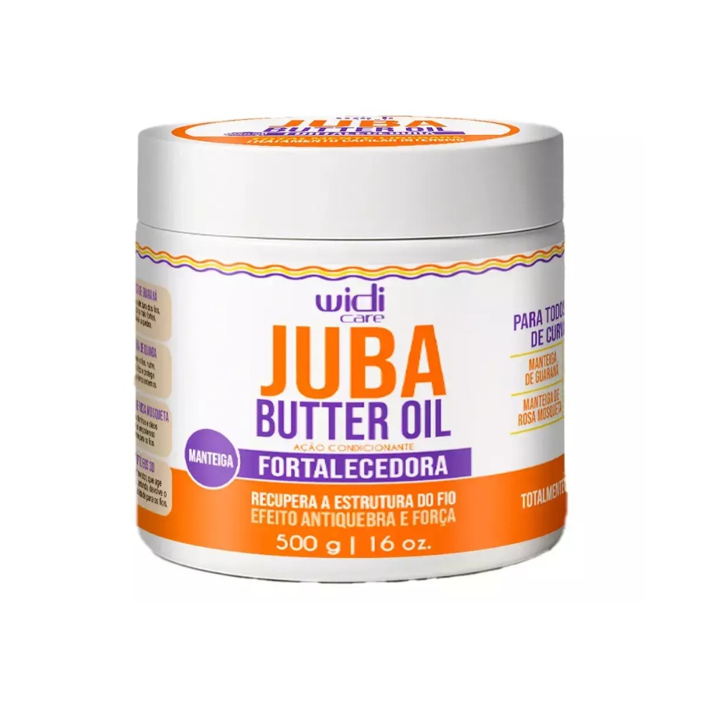 Widi Care Juba Butter Oil Fortalecedora Acao Condicionante 500g Widi