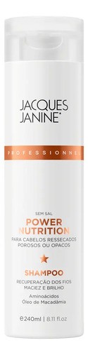 JACQUES JANINE JJ - Shampoo Power Nutrition 240 ml
