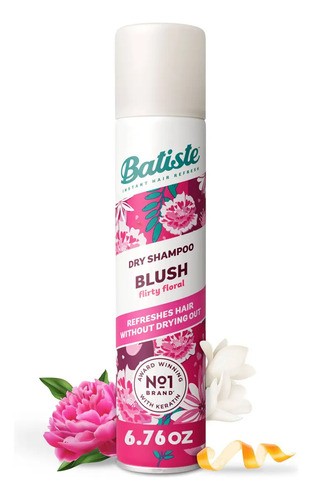 Batiste Shampoo a Seco Batiste Blush para Todos os Tipos de Cabelo 200ml Único