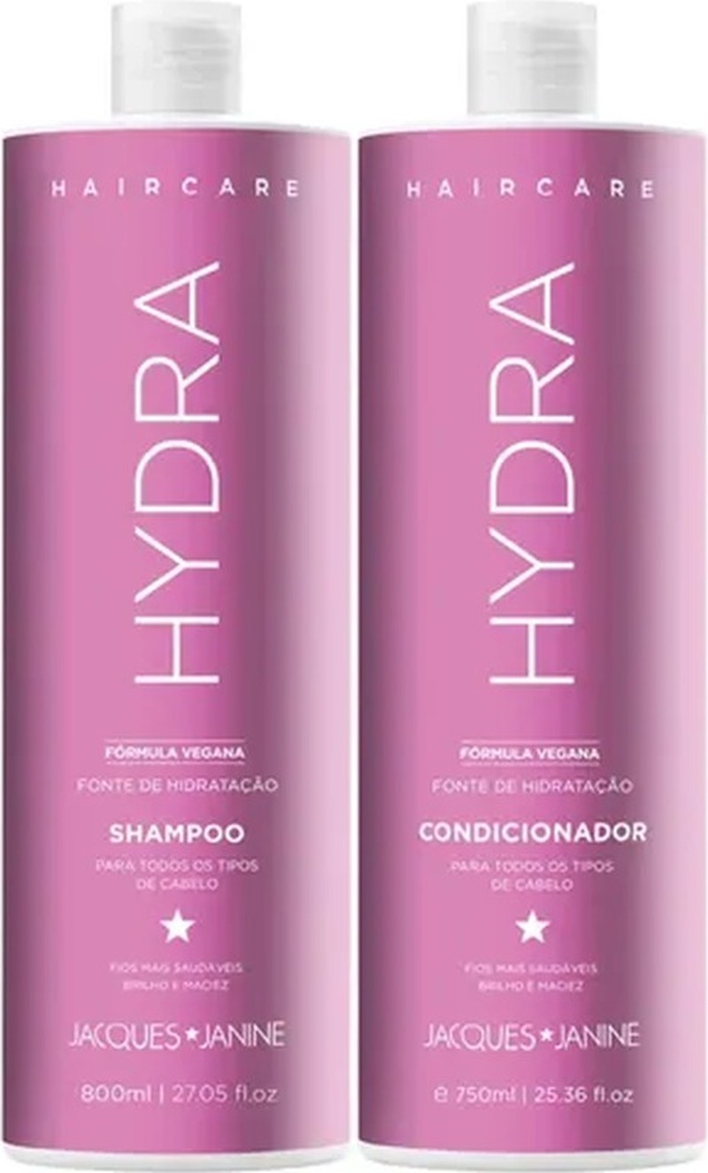 JACQUES JANINE Jj - Kit Haircare Hydra Sh 800Ml + Cond 750Ml Único