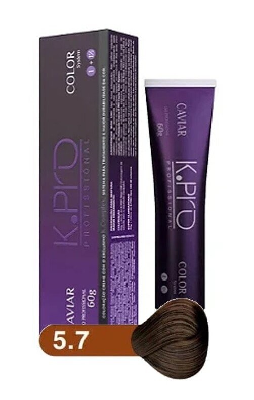 K.Pro K.Pro 5.7 Caviar Color Castanho Cl.Marrom 60G