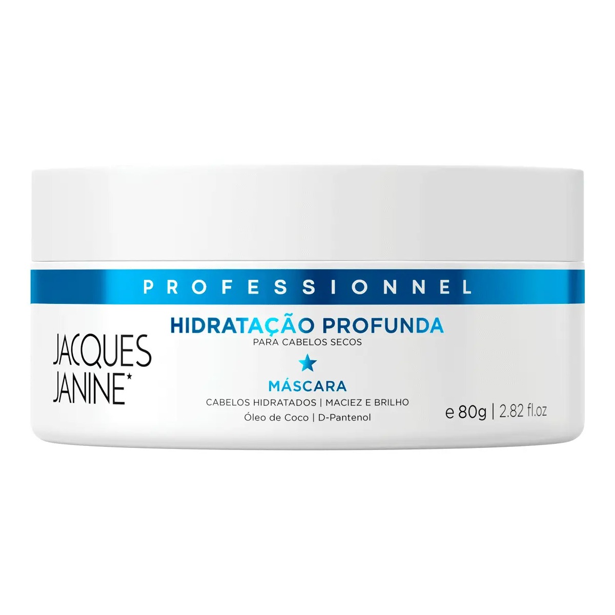 JACQUES JANINE JJ - Mascara Hidratacao Profunda 80 g