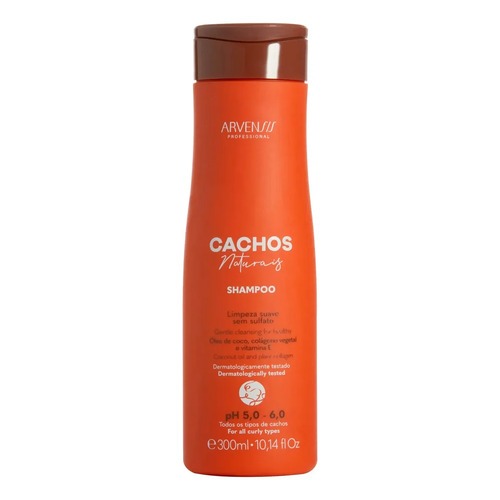 Arvensis Shampoo Cachos Naturais sem Sulfato (Todos Cachos) 300ML Único