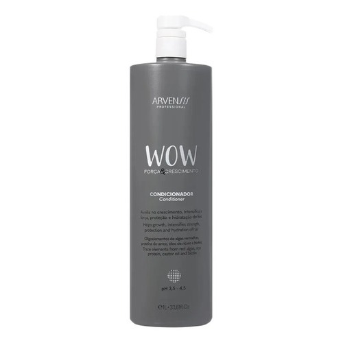 Arvensis Condicionador Wow Forca e Crescimento - 1000ML