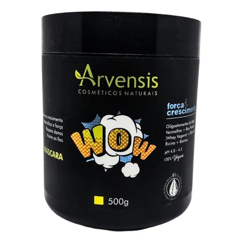 Arvensis Mascara Wow Forca e Crescimento - 500G