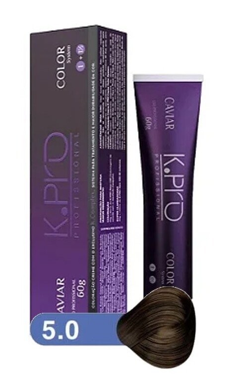 K.Pro K.PRO 5.0 Caviar Color Castanho Claro 60G