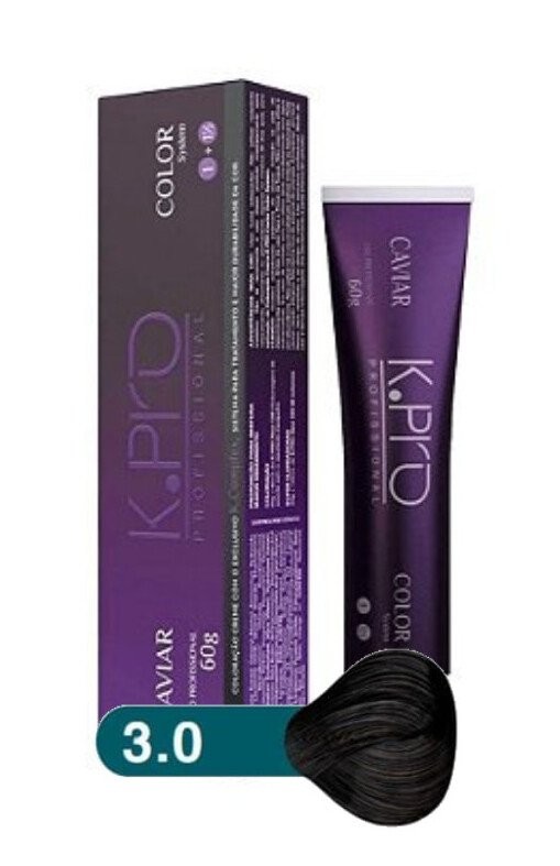 K.Pro K.PRO 3.0 Caviar Color Castanho Escuro 60G