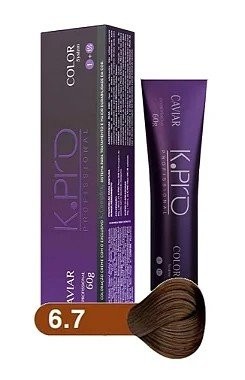 K.Pro K.PRO 6.7 Caviar Color Louro Escuro Marrom 60G Único