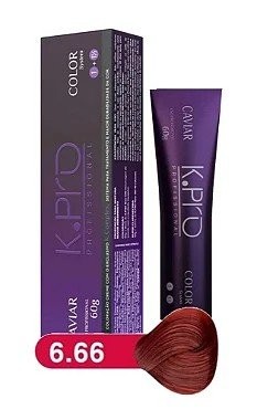 K.Pro K.PRO 6.66 Louro Escuro Vermelho Intenso 60G
