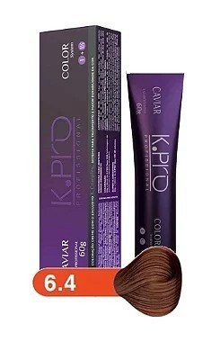 K.Pro K.PRO 6.4 Caviar Color Louro Esc.Acobreado 60G