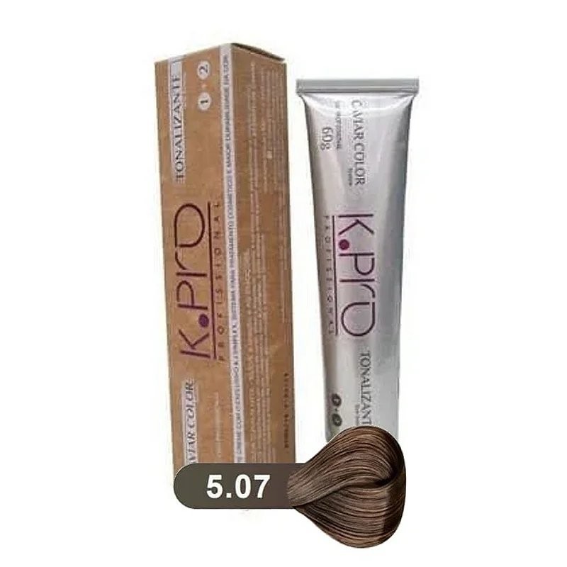 K.Pro K.PRO 5.07 Tonalizante Castanho Claro N Marrom 60G