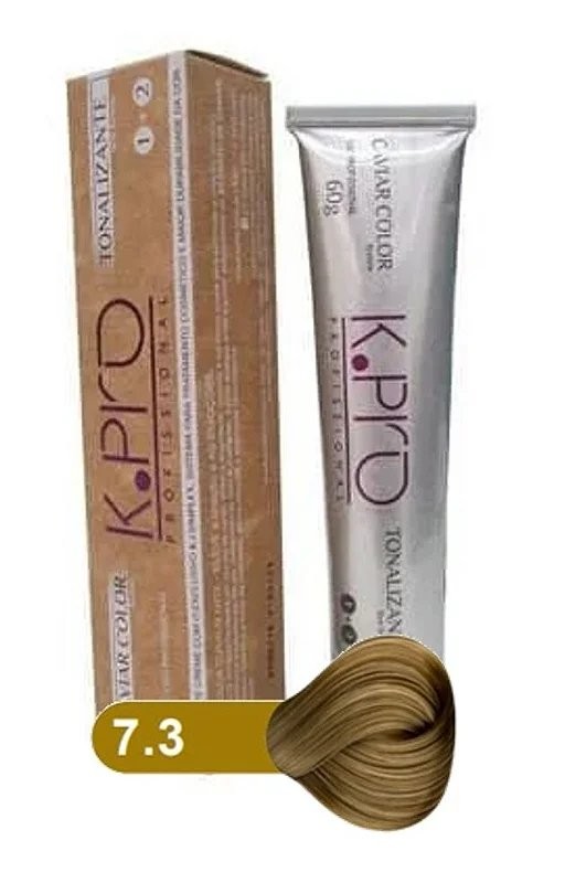 K.Pro K.PRO 7.3 Tonalizante Louro Medio Dourado 60G