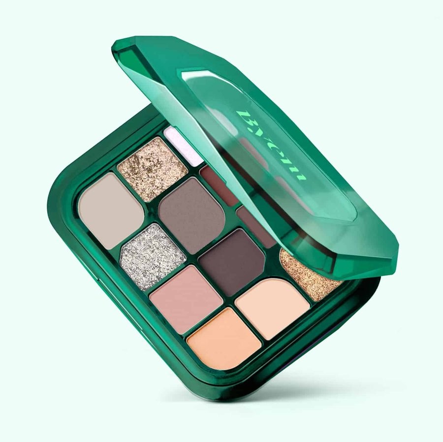Byem BM-604 Paleta de Sombras Jade Glow Único
