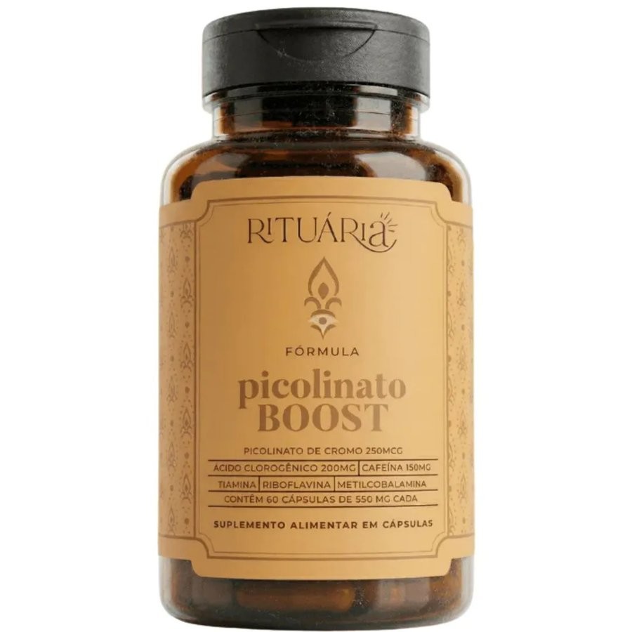 Rituária Picolinato Boost Termogênico 60 Cápsulas Rituária Único