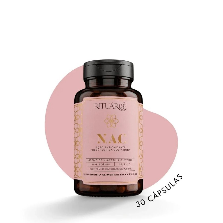Rituária NAC + Molibdênio + Selênio 30 Cápsulas Rituária Único
